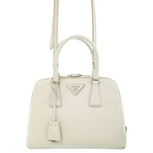 Prada Promenade bag Saffiano leather White